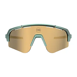 Óculos de Sol HB Edge S M Metallic Green Gold Chrome