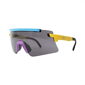 Óculos de Sol HB Apex Esportivo Colorful Gray Amarelo
