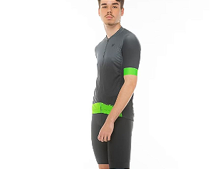 Camisa de Ciclismo Free Force Sport Ash Masculina