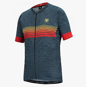 Camisa de Ciclismo Free Force Sport Sunshine Masculina