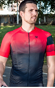 Camisa de Ciclismo Free Force Sport Reddish Masculina