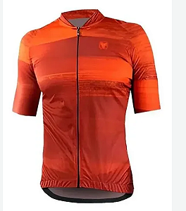 Camisa de Ciclismo Free Force Basic Maple Masculina