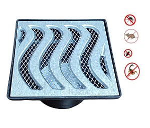 RALO GRELHA ELITE 19X19 ANTI INSETO COM CAICA COLETORA SB