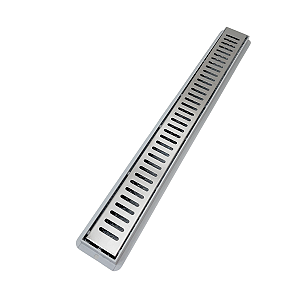 Ralo Sifonado 5x50 Grelha Inox Aberta com Coletora Cinza + Tela Anti Insetos