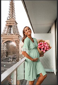 Camisola Amamentação Lavi com Robe