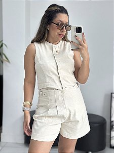 Shorts linho Revanche