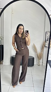 CONJUNTO COLETE E CALÇA