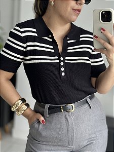 Polo Tricot listrada