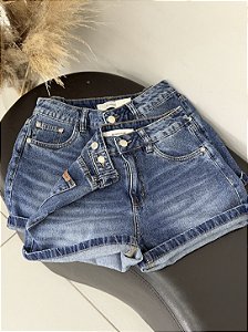 SHORTS JEANS COM AJUSTE REV