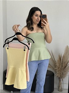BATA SEM ALÇA TRICOT