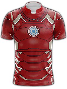 Camiseta Personalizada SUPER - HERÓIS Homem de Ferro - 019