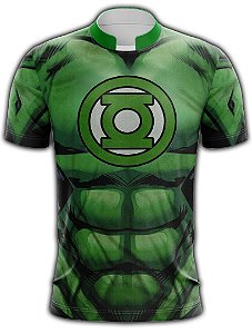 Camisa  Personalizada DC Lanterna Verde - 012
