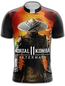 Camisa  Personalizada HEROIS Mortal Kombat - 009