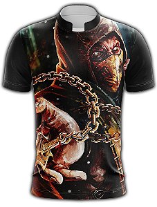 Camisa  Personalizada HEROIS Mortal Kombat - 010
