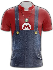 Camisa Personalizada Mario Bros - Mario - 001