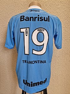 Camisa Grêmio original de jogo 2011 #19 Autografada
