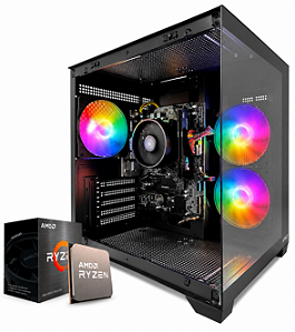 PC Gamer Barato Ryzen 5 5600GT 16GB SSD 500GB NVMe Custo Benefício 2026