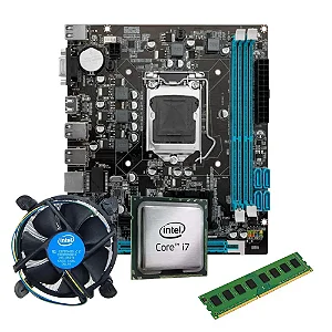 PC CPU INTEL I7 3770 PLACA H61 16GB NVME 1TB GABINETE E FONTE 500W - INFO3  INFORMÁTICA - PC GAMER SANTA EFIGENIA