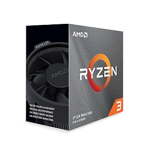 Processador Amd Ryzen 3 3100, 3.60ghz, Socket AM4, Cache 18mb - Box