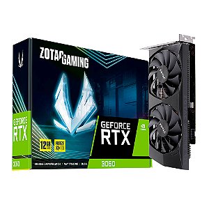 Placa de video Zotac Gaming Geforce Rtx 3060 12Gb Gddr6 Zt-A30600P-10M