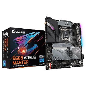 Placa Mãe Gigabyte B660 Aorus Master, DDR5, Atx, Lga1700