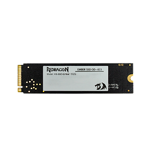 SSD Redragon Ember, 512GB, M.2 2280 NVMe, Leitura 2465MB/s E Gravação 2410MB/s