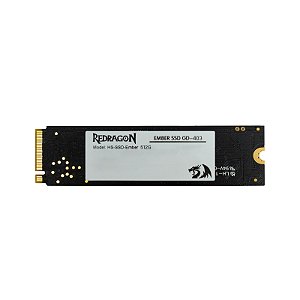 SSD Redragon Ember, 1TB, M.2 2280 NVMe, Leitura 2460MB/s E Gravação 2475MB/s