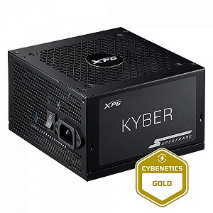 Fonte SuperFrame Kyber, By XPG, 850w, 80 Plus Gold, Com conector PCIe 5.0, PFC Ativo