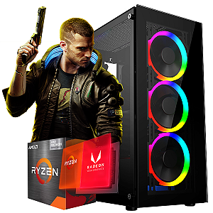 PC INFO3 GAMER AMD RYZEN 5 2400G, 16GB DDR4, SSD 480GB, RADEON VEGA 11 GRAPHICS