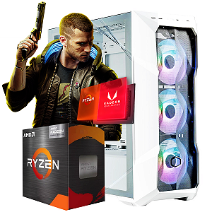 PC INFO3 GAMER TUF AMD RYZEN 5 5600G, 32GB DDR4, SSD M.2 500GB, FONTE REAL 600W, ASU B550M TUF