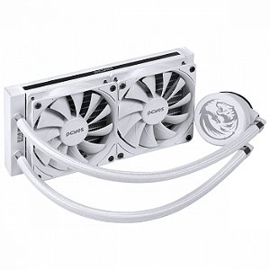 Water Cooler Sangue Frio 2 White 240mm (Intel/amd) - TDP 250w - Psf2240h40whsl