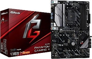 Placa Mae Asrock X570 Phantom Gaming 4 AMD AM4 DDR4