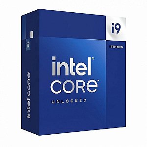 Processador Intel Core I9 14900k 14ª Geração 3.6 GHZ (6.0 GHZ Turbo) Cache 36MB Intel LGA1700
