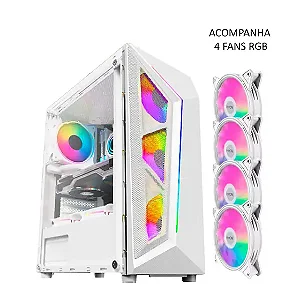 PC Gamer Core i5 14400F | RTX 5060 Ti 8GB |32GB DDR4 | Water Cooler | NVMe 1TB M.2 | Fonte 600W Gold | Info3