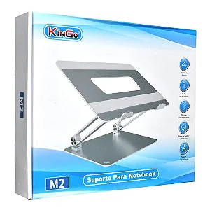 Suporte Notebook Macbook de Alumínio KINGO Ajustável Dj M2