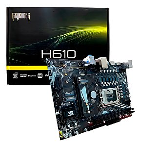 Placa Mãe Processadores Amd Ryzen Revenger Lga1700 Chipset Intel H610 AM4 DDR4