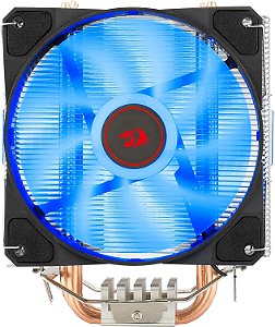 Cooler Processador Redragon Tyr - 120mm LED Azul Intel + AMD