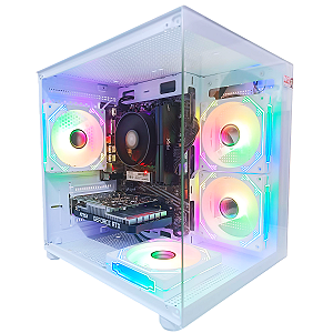 Pc Gamer Aquário Ryzen 5 5500 Rtx 3060 12gb Nvme 500gb 16GB DDR4