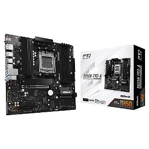 Placa mãe Motherboard Micro-ATX AsRock B850M Pro-A SktAM5