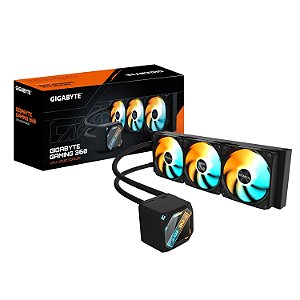 Water Cooler Gigabyte Gaming 360, ARGB, 360mm, AMD e Intel, Preto - GP-GIGABYTE GME 360