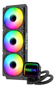 Water Cooler Round5 Eurus Preto Argb 360mm - R5-WC-EURUS-360B-2232