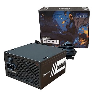 Fonte De Alimentação 600w LikeTec 80 Plus Bivolt Automatica