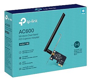 Adaptador PCI Express Ac600 , Wireless, Dual Band, Archer T2E