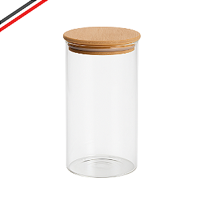 Pote Boro C/ Tampa Bambu Casual 450ml Longo