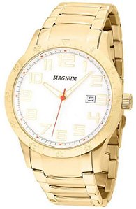 RELÓGIO MAGNUM MA32890H DOURADO MASCULINO