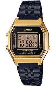 RELÓGIO CASIO DIGITAL VINTAGE LA680WEGB-1ADF FEMININO