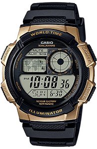 RELÓGIO CASIO MASCULINO DIGITAL STAMDARD AE-1000W-1A3VDF