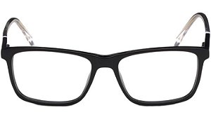 ARMAÇÃO GUESS MASCULINO ACETATO RETANGULAR GU1971 001 54