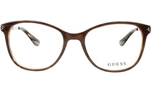 ARMAÇÃO GUESS ACETATO E METAL BORBOLETA GU2632-S 045 54 FEMININO