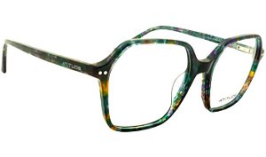 ARMAÇÃO ATITUDE ACETATO GEOMÉTRICO AT7145 G23 54 FEMININO